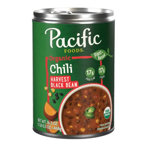 Pacific Foods® Organic Plant Based Harvest Black Bean Chili 16 5 Oz Smith’s Food And Drug