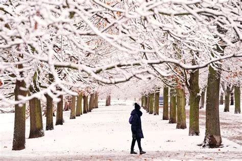 London Snow Christmas