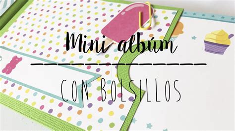 MINI ALBUM CON BOLSILLOS Regalos personalizados Mini álbumes de