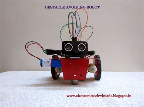 Obstacle Avoiding Robot Using Arduino 5 Steps With Pictures Instructables