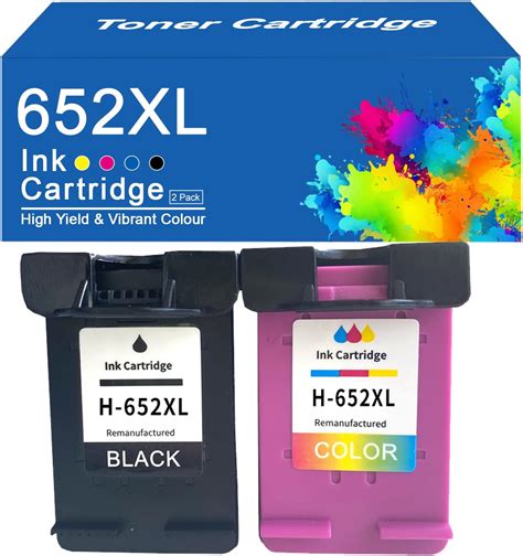 652xl 652 Ink Cartridges Compatible For Hp 652xl High Yield Ink Cartridges For Hp