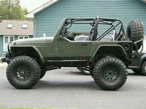 Jeep TJ Long Arm Olive Drab