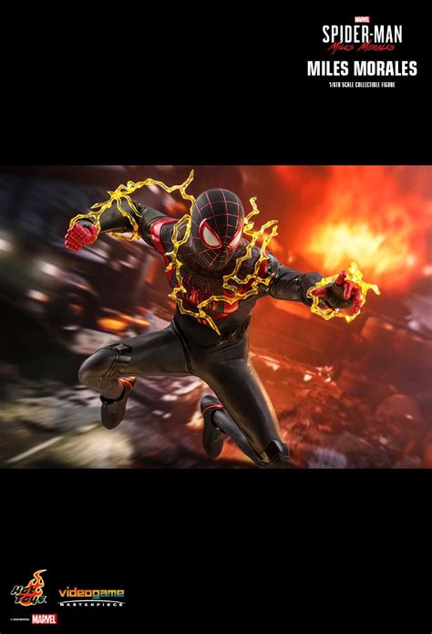 This Marvels Spider Man Miles Morales Hot Toy Comes With His Own Spider Cat Kakuchopurei