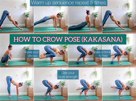 How To Do Crow Pose Or Kakasana Intermediate And Beginners Crow Pose