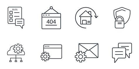 Seo Icons Set Seo Pack Symbol Vector Elements For Infographic Web