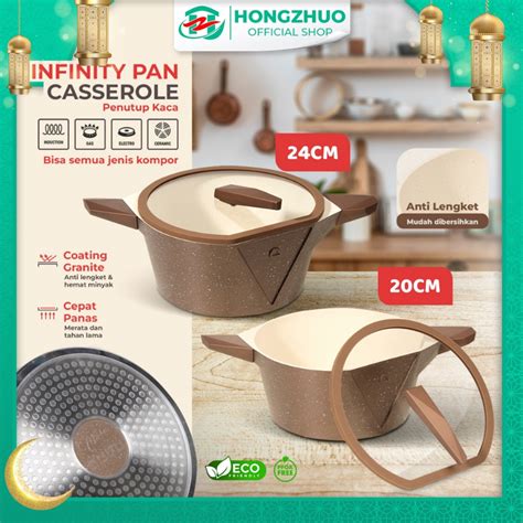 Jual Tifale By Hongzhuo Aesthetic Infinity Pan Casserole Cm Cm