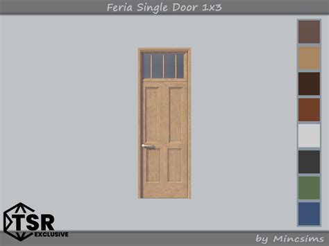 The Sims Resource Feria Single Door 1x3