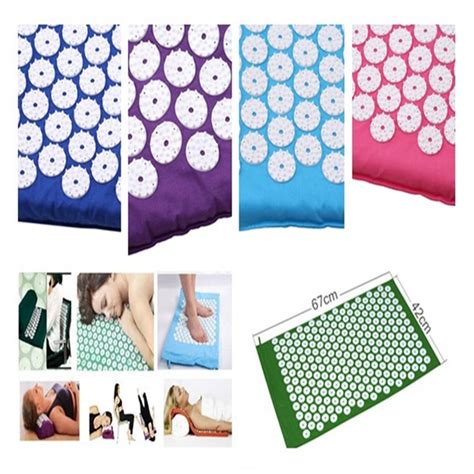 Acupressure Mat Body Foot Massage Cushion Shakti Mat Yoga Message Wish