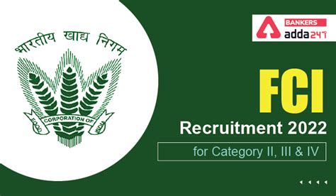 Fci Recruitment Exam Date For Manager Assistant Grade Posts