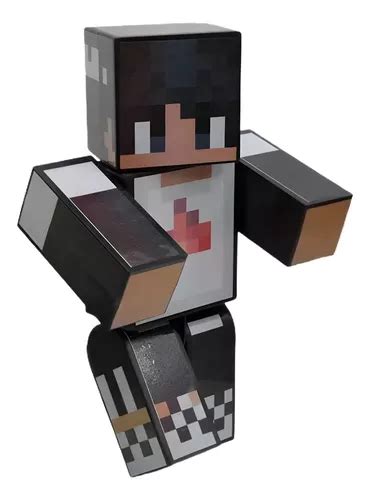 Boneco Articulado Minecraft Sapnapy Streamers Gamers Skins Frete Grátis