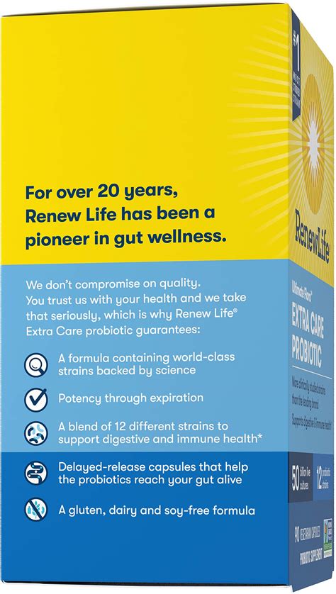 Renew Life Adult Probiotics 50 Billion Cfu Guaranteed Probiotic