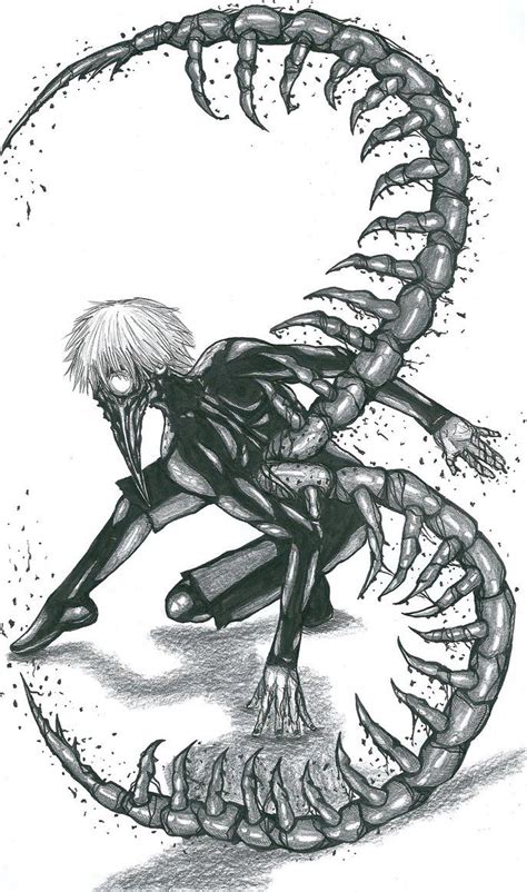 Kaneki Kencentipede Tokyo Ghoul Anime Tokyo Ghoul Tokyo Ghoul Kaneki