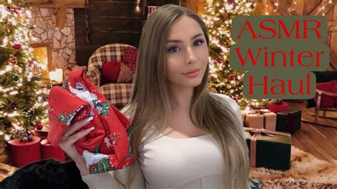 Asmr Winter Haul Soft Spoken Tapping Scratching Fabric Youtube