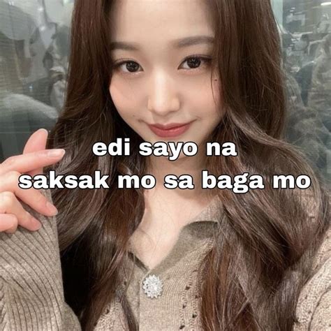 Filo Kpop Meme In Tagalog Quotes Funny Filipino Funny Cute