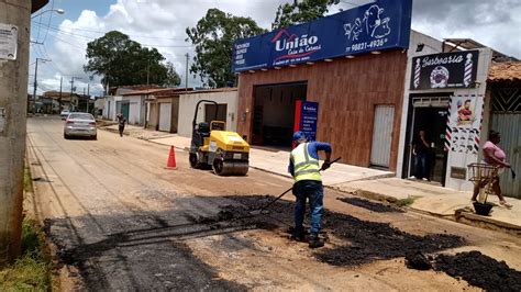 Prefeitura Segue Com Operação Tapa Buracos Para Recuperar Vias