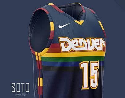 Denver NUGGETS Nike NBA jersey by SOTO Uniforms Design http://be.net/gallery/86936121/Denver ...