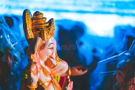 Lord Ganesha Ganesh Festival Stock Image Image Of Ganesha Idol