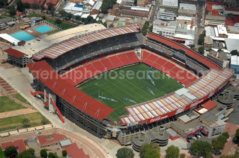 Aerial Photograph Johannesburg Blick Auf Das Coca Cola Park Stadion