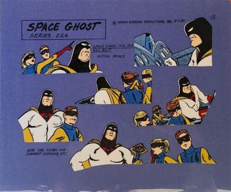 Hanna Barberaspace Ghostjacejanblip Original Model Cel 4557203266