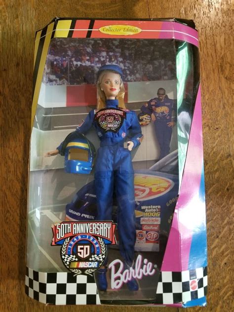 Mavin Th Anniversary Nascar Barbie Doll In Original Package