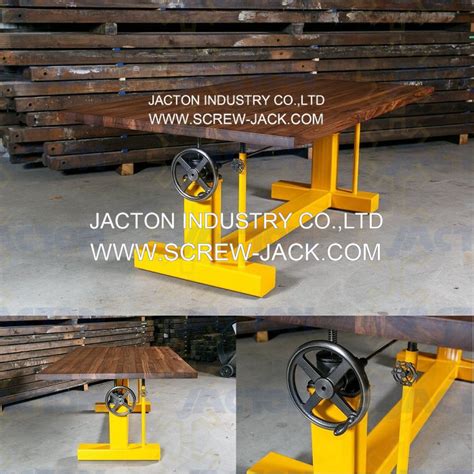 Hand Crank Table Base Lift Mechanismcrank Handle Lifting Jackshand