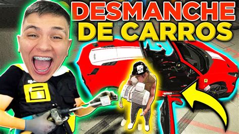 VIREI DONO DO DESMANCHE DE CARROS No GTA RP Paulinho O LOKO YouTube