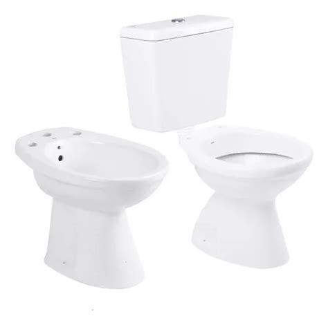 Juego Completo Inodoro Bidet Roca Capea Deposito Colgar Codo