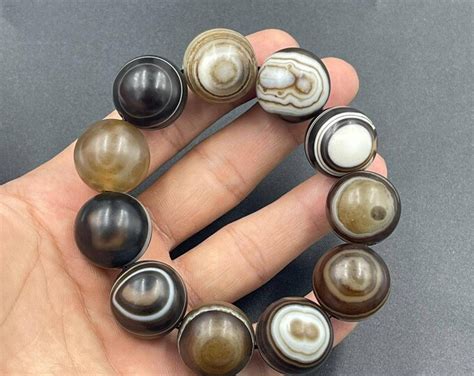 Wonderful Ancient Authentic Old Sulemani Agate Stone Eye Banded Lot