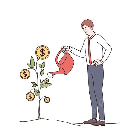 Financial Success Wealth Profit Concept Economy Finance Growth Png