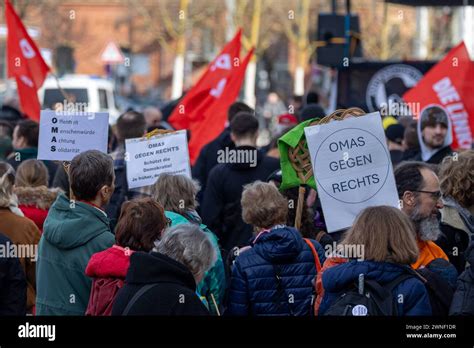 Get Organized Demonstration Gegen Rechtsruck Ausbeutung Und