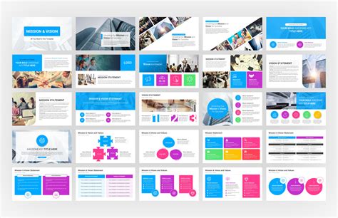 Mission Vision Powerpoint Presentation Template For