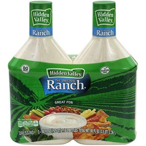 Hidden Valley® Original Ranch Salad Dressing 2 Ct 40 Fl Oz Kroger