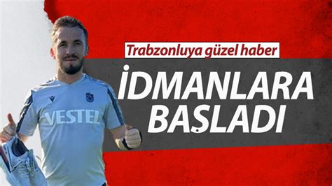 Trabzonspor da Edin Visca çalışmalara başladı