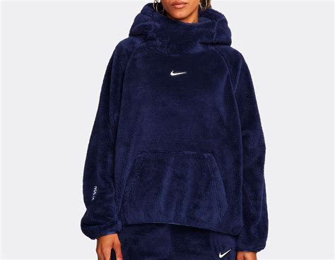 Nike W Nocta Fleece Hoodie Midnight Navy Dv3645 410