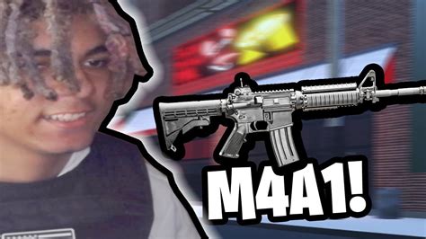 First Time Using The M4A1 In Criminality Roblox Criminality YouTube