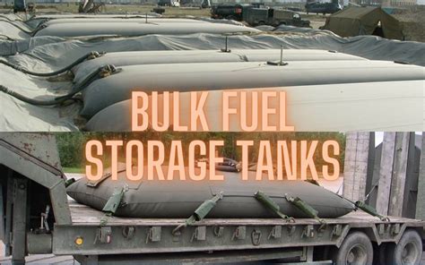 Bulk Fuel Storage With Flexible Fuel Tanks