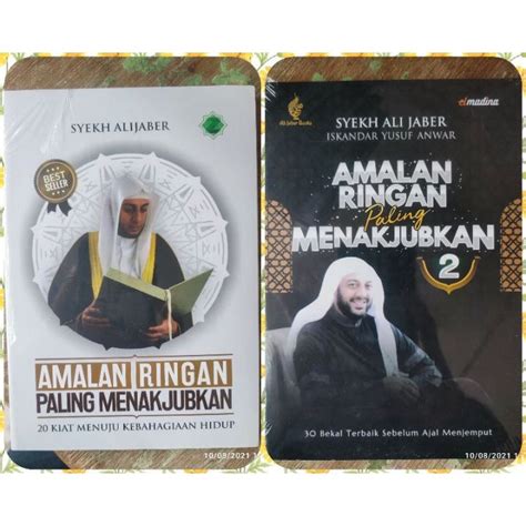 Paket Buku Syekh Ali Jaber Amalan Ringan Paling Menakjubkan