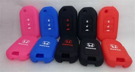 Capa Silicone Chave Honda Hrv Civic Wrv City Fit Crv Mercadolivre