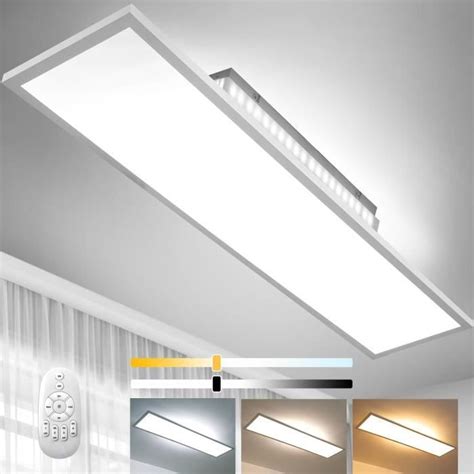 Dimmable Led Plafonnier 120 X 30 Cm Variable Panneau Plafond Lampe