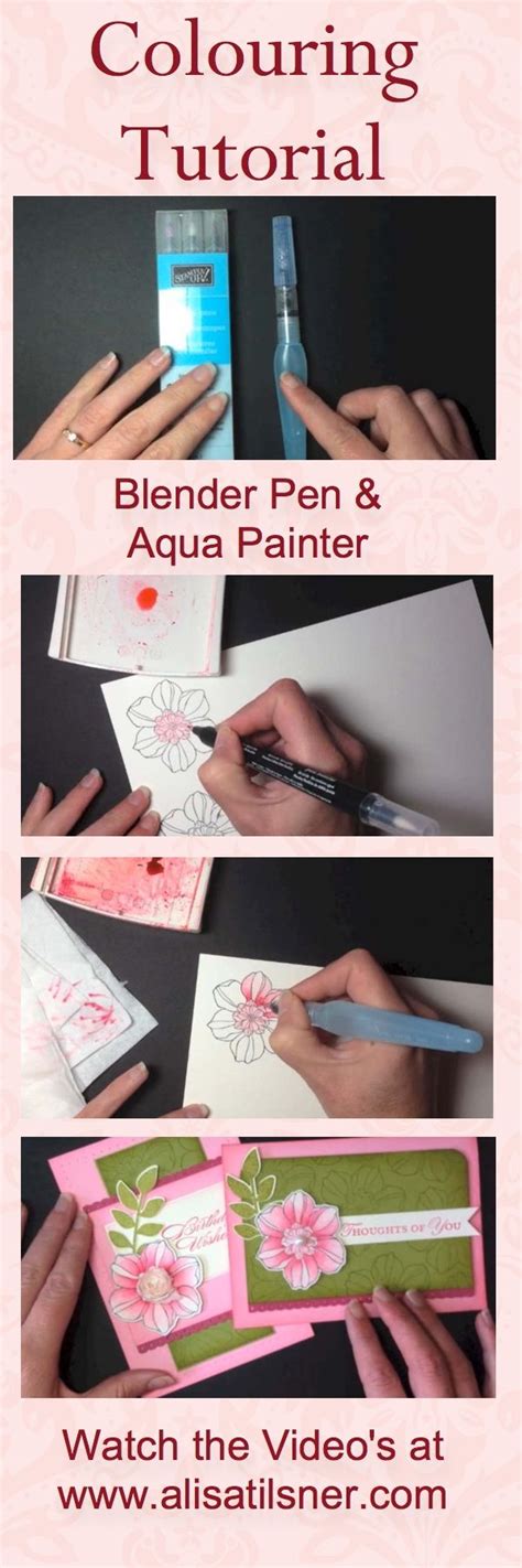 Colouring Tutorials Alisa Tilsner Card Tutorials Card Making