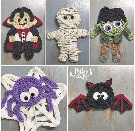 Ravelry Spooky Cuties Pattern By Jen Mitchell Nella S Cottage