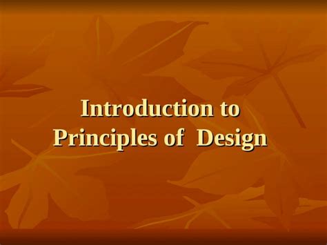 (PPT) Introduction to Principles of Design. Basic Design Principles Contrast Contrast Repetition ...