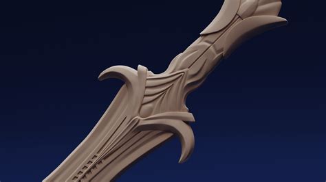 Skyrim Printable Daggers - Blender Market