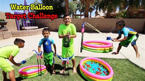 Water Balloon Target Practice at Harriet Ridgeway blog