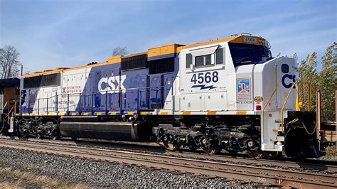 Photo CSXT 4568 CSX Transportation CSXT EMD SD70MAC At 57 OFF