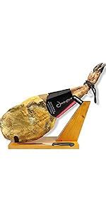 Amazon Serrano Ham Bone In From Spain Lb Ham Stand Knife