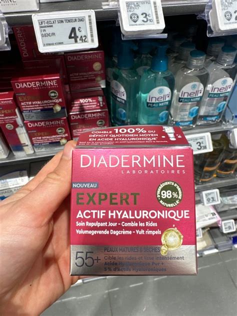 Diadermine Soin Repulpant Jour Expert Actif Hyaluronique Inci Beauty