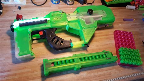 Motortier Smg A Full Auto Shell Ejecting Nerf Compatible Etsy