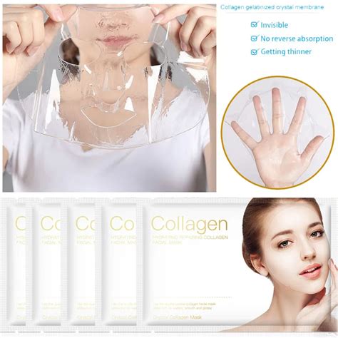 Korea Collagen Face Mask Collagen Facial Masks Moisturizing Whitening