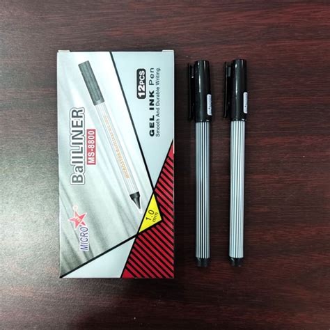 Jual Pulpen Pen Pena Balliner 1 0 Micro Hitam 1 Pcs Shopee Indonesia